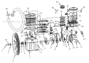 Page B Diagram and Parts List for 4ME99 2008 Campbell Hausfeld Compressor